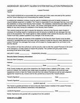 Images of Alarm Service Agreement