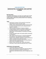Accounting Software Job Description Pictures
