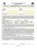 Chicago Residential Rental Agreement Or Lease