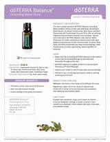 Images of How To Use Doterra Balance
