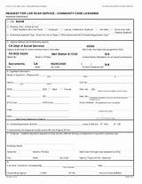 Request For Livescan Service Community Care Licensing Form Pictures