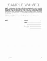 Photos of Insurance Liability Waiver Form Template