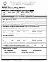 Images of Texas State Medical License Application