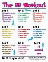 Fitness Exercises To Do At Home Photos