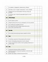 Information Security Audit Checklist Template Images