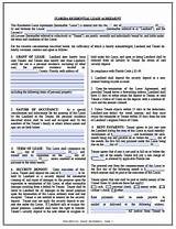 Free Florida Residential Lease Agreement Form Download Images