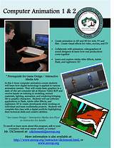 Pictures of Computer Animation Classes For High School Students