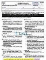 Utah State Sales Tax Exemption Form Photos