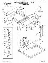 Roper Gas Dryer Parts Photos