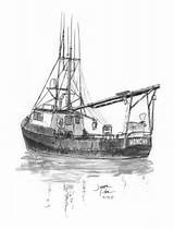Photos of Fishing Boat Drawing