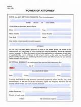 Power Of Attorney Form For Real Estate Pictures