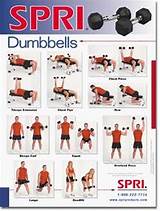 Pictures of Exercise Routines Dumbbells