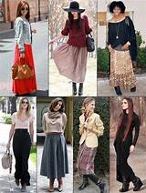 Images of How To Wear A Long Skirt With Boots