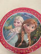 Elsa Party Plates
