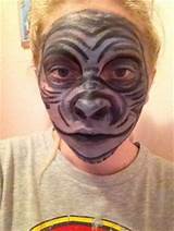 Gorilla Face Makeup Pictures