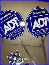 Adt Security Yard Signs And Stickers Pictures