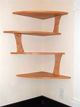 Pictures of Wooden Corner Shelf Designs