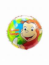 Photos of Curious George Foil Balloons