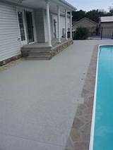 Acrylic Pool Deck Repair Pictures