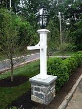 Photos of Wood Light Posts Residential
