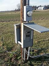 Electric Service Pole Images