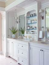 White Shelves For Bathrooms Images