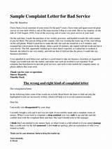 Complaint Letter Regarding Car Service Pictures
