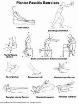 Photos of Plantar Fasciitis Exercises