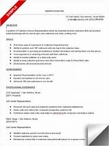 Resume For Inbound Call Center Images