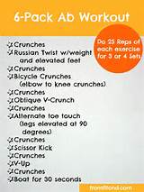 Ab Workouts List Photos