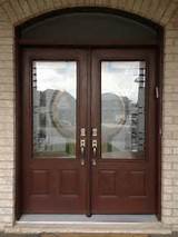 Double Entry Doors Installation Images