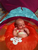 Photos of Newborn Baby Swim Float