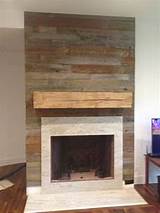 Photos of Reclaimed Wood Fireplace