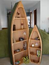 Row Boat Bookcase Images