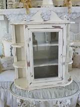 Photos of White Curio Wall Shelf