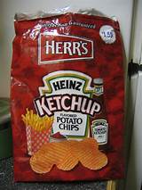 Photos of Heinz Ketchup Flavored Potato Chips