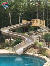 Residential Pools With Slides Images