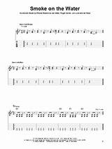 Bass Guitar Chords For Smoke On The Water Photos