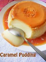 Caramel Pudding Recipe Images