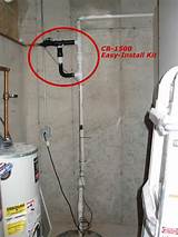 Pictures of Sump Pump Discharge Pipe Freezing