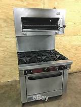 Commercial Electric Range With Convection Oven