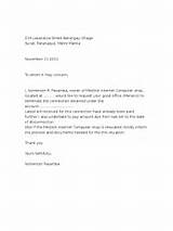 Photos of Letter For Electric Meter Change