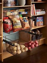 Storage Baskets Kitchen Pantry Images