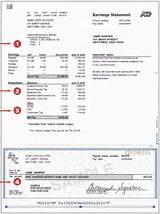 Payroll Check Explanation Images