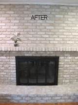 Brick Fireplace Paint Photos