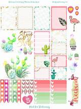 Pictures of Sticker Planner