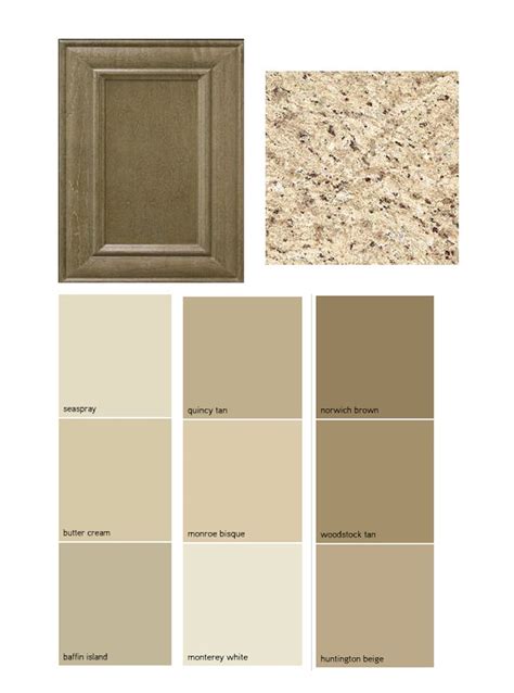 Images of Beige Kitchen Cabinets Wall Color
