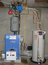 Oil Boiler And Hot Water Heater