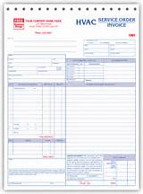 Images of Custom Hvac Service Invoices