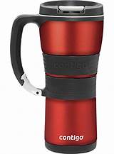 Stainless Steel Travel Mug With Carabiner Photos